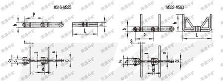 MS水平输送链 链条